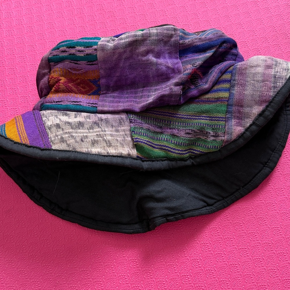 Colorful Patchwork Bucket Hat - Picture 5 of 6